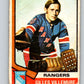 1974-75 O-Pee-Chee #179 Gilles Villemure  New York Rangers  V4646