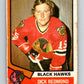 1974-75 O-Pee-Chee #186 Dick Redmond  Chicago Blackhawks  V4660