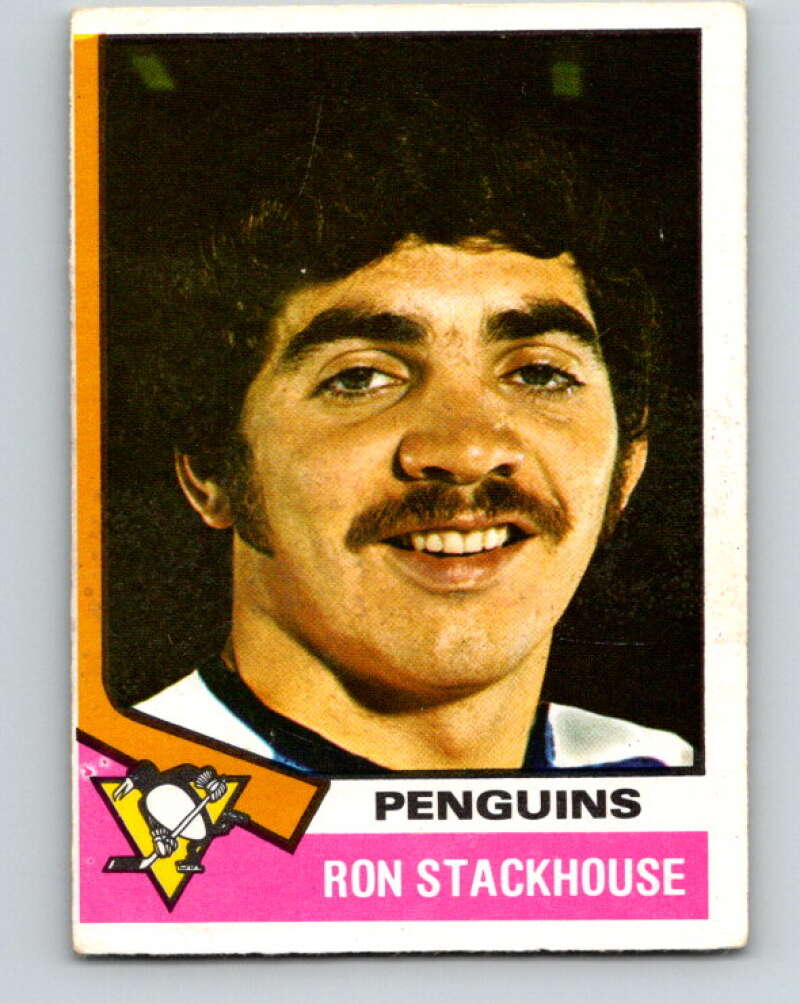 1974-75 O-Pee-Chee #188 Ron Stackhouse   V4663