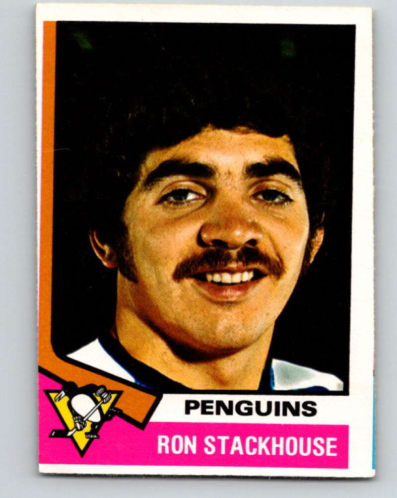 1974-75 O-Pee-Chee #188 Ron Stackhouse   V4665