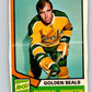 1974-75 O-Pee-Chee #189 Marshall Johnston  California Golden Seals  V4667