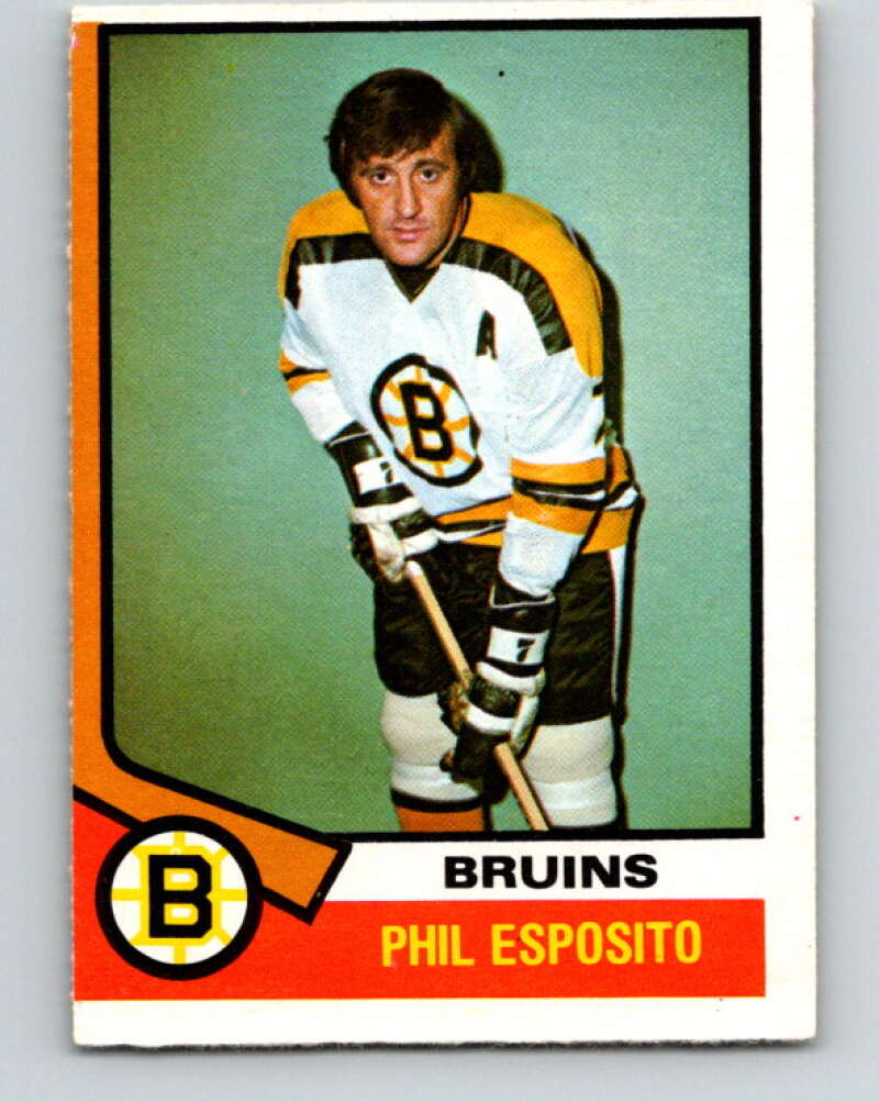 1974-75 O-Pee-Chee #200 Phil Esposito  Boston Bruins  V4699