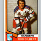 1974-75 O-Pee-Chee #201 Rod Gilbert  New York Rangers  V4704