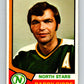 1974-75 O-Pee-Chee #203 Barry Gibbs  Minnesota North Stars  V4707