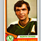 1974-75 O-Pee-Chee #203 Barry Gibbs  Minnesota North Stars  V4708