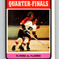 1974-75 O-Pee-Chee #209 Quarterfinals  Philadelphia Flyers  V4731