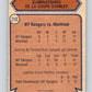1974-75 O-Pee-Chee #210 Quarterfinals  New York Rangers  V4734
