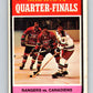 1974-75 O-Pee-Chee #210 Quarterfinals  New York Rangers  V4736