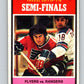 1974-75 O-Pee-Chee #213 Semifinals Flyers over Rangers  Philadelphia Flyers  V4745
