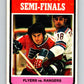 1974-75 O-Pee-Chee #213 Semifinals Flyers over Rangers  Philadelphia Flyers  V4746
