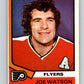 1974-75 O-Pee-Chee #217 Joe Watson  Philadelphia Flyers  V4754