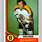 1974-75 O-Pee-Chee #221 Don Marcotte  Boston Bruins  V4769