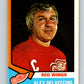 1974-75 O-Pee-Chee #222 Alex Delvecchio CO  Detroit Red Wings  V4770