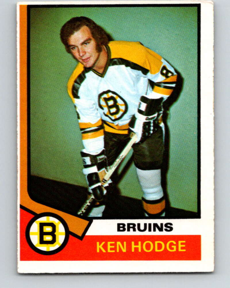 1974-75 O-Pee-Chee #230 Ken Hodge  Boston Bruins  V4795