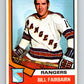 1974-75 O-Pee-Chee #231 Bill Fairbairn  New York Rangers  V4800
