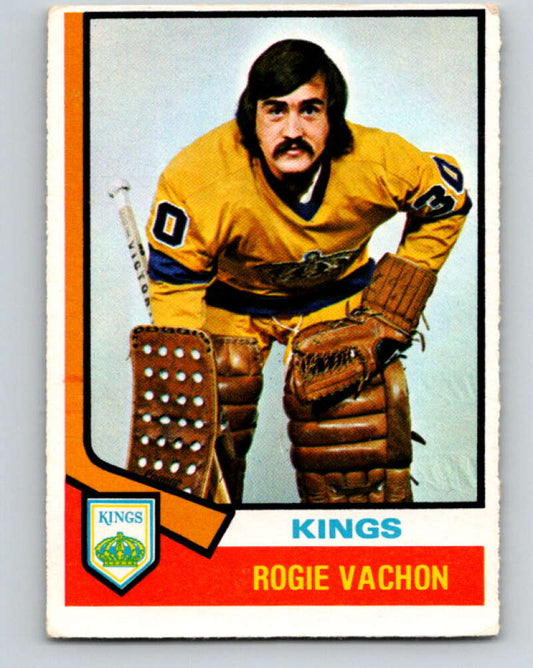 1974-75 O-Pee-Chee #235 Rogie Vachon  Los Angeles Kings  V4813