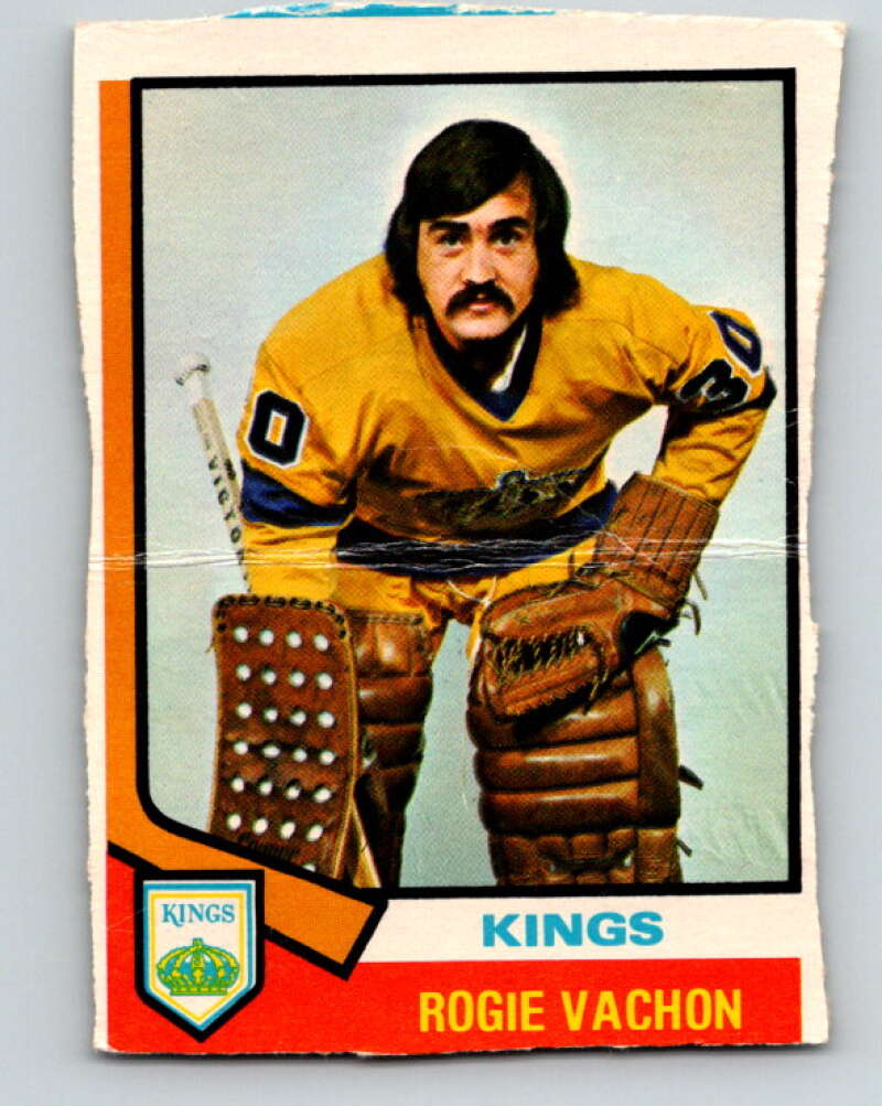 1974-75 O-Pee-Chee #235 Rogie Vachon  Los Angeles Kings  V4815