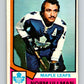 1974-75 O-Pee-Chee #236 Norm Ullman  Toronto Maple Leafs  V4819
