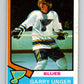 1974-75 O-Pee-Chee #237 Garry Unger  St. Louis Blues  V4821