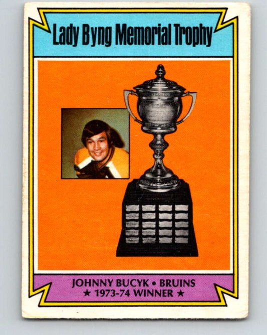 1974-75 O-Pee-Chee #245 Johnny Bucyk  Boston Bruins  V4841