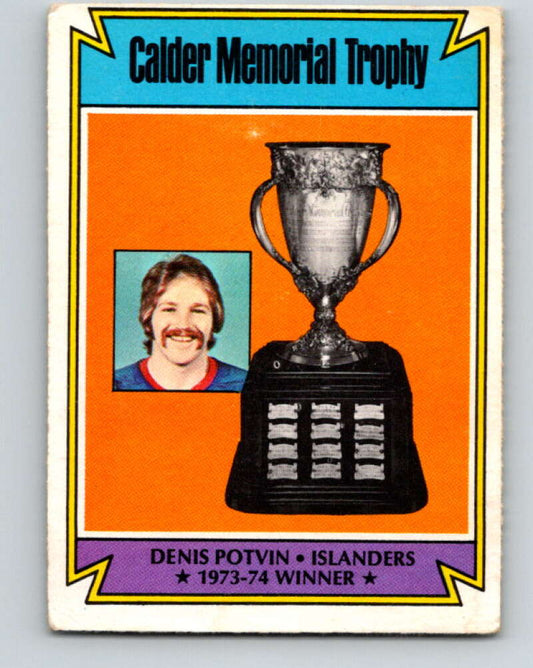 1974-75 O-Pee-Chee #252 Denis Potvin  New York Islanders  V4855