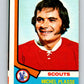 1974-75 O-Pee-Chee #257 Michel Plasse  Kansas City Scouts  V4863