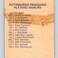 1974-75 O-Pee-Chee #274 Pittsburgh Penguins TC  Pittsburgh Penguins  V4892