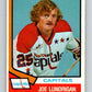 1974-75 O-Pee-Chee #277 Joe Lundrigan  RC Rookie Washington Capitals  V4897