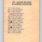 1974-75 O-Pee-Chee #281 St. Louis Blues TC  St. Louis Blues  V4909