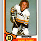1974-75 O-Pee-Chee #285 Andre Savard  RC Rookie Boston Bruins  V4917