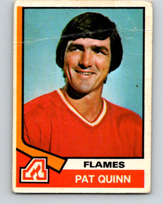 1974-75 O-Pee-Chee #286 Pat Quinn  Atlanta Flames  V4919