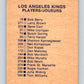 1974-75 O-Pee-Chee #287 Los Angeles Kings TC  Los Angeles Kings  V4924