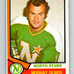 1974-75 O-Pee-Chee #291 Murray Oliver  Minnesota North Stars  V4933