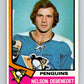 1974-75 O-Pee-Chee #293 Nelson DeBenedet  RC Rookie Pittsburgh Penguins  V4937