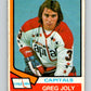 1974-75 O-Pee-Chee #294 Greg Joly  RC Rookie Washington Capitals  V4941