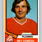 1974-75 O-Pee-Chee #296 Rey Comeau  Atlanta Flames  V4942