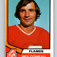 1974-75 O-Pee-Chee #296 Rey Comeau  Atlanta Flames  V4943