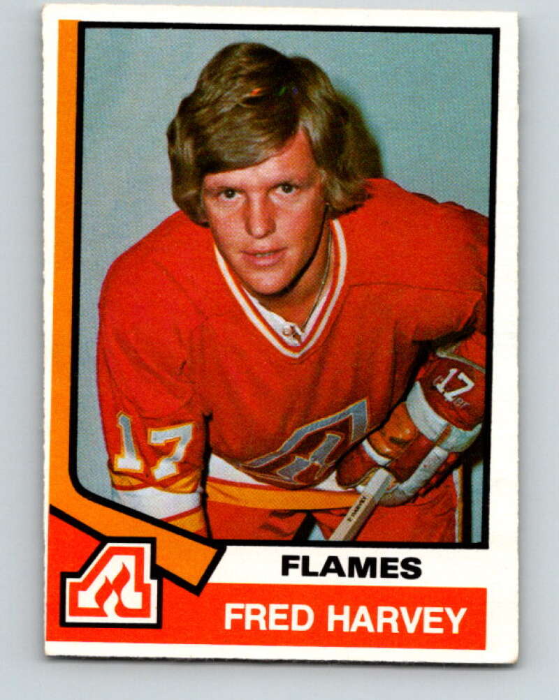 1974-75 O-Pee-Chee #319 Buster Harvey  Atlanta Flames  V4985