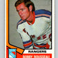 1974-75 O-Pee-Chee #326 Bobby Rousseau  New York Rangers  V4999