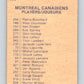 1974-75 O-Pee-Chee #330 Montreal Canadiens TC UER  Montreal Canadiens  V5003