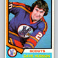 1974-75 O-Pee-Chee #335 Dave Hudson  Kansas City Scouts  V5013