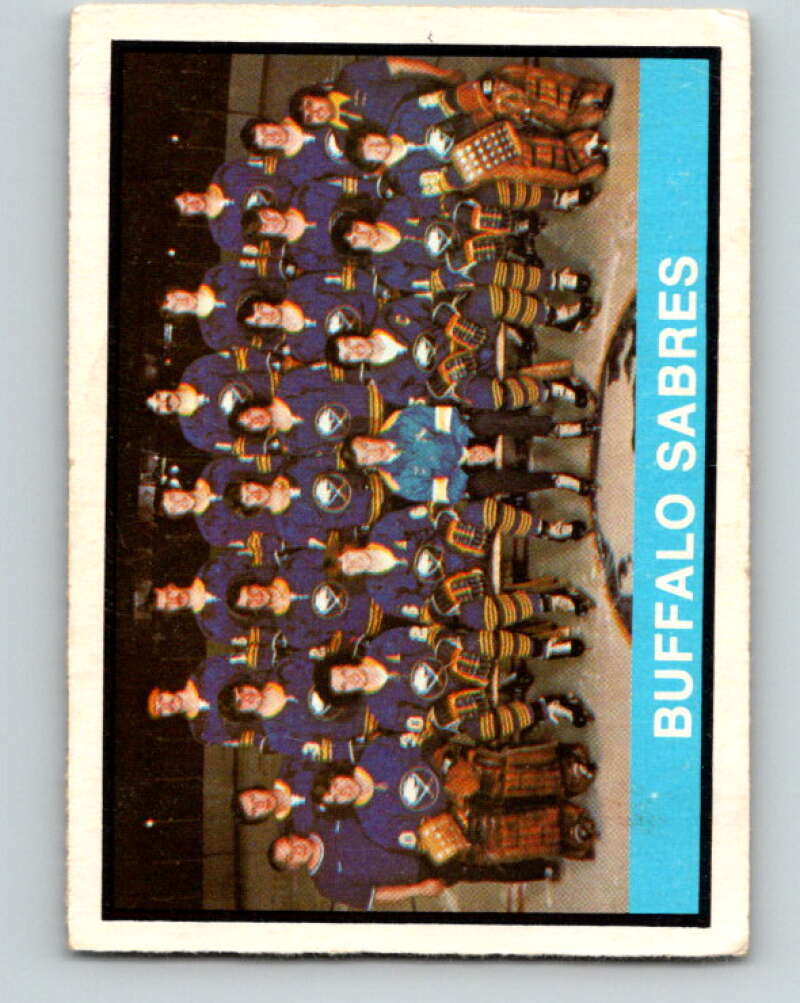 1974-75 O-Pee-Chee #337 Buffalo Sabres TC  Buffalo Sabres  V5014