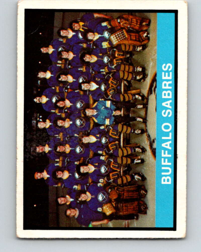 1974-75 O-Pee-Chee #337 Buffalo Sabres TC  Buffalo Sabres  V5015