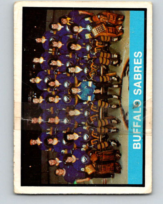 1974-75 O-Pee-Chee #337 Buffalo Sabres TC  Buffalo Sabres  V5016