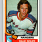 1974-75 O-Pee-Chee #341 Dale Rolfe  New York Rangers  V5021