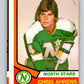 1974-75 O-Pee-Chee #346 Chris Ahrens  RC Rookie Minnesota North Stars  V5033