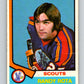1974-75 O-Pee-Chee #362 Randy Rota  RC Rookie Kansas City Scouts  V5072