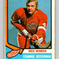 1974-75 O-Pee-Chee #365 Thommie Bergman UER  Detroit Red Wings  V5079