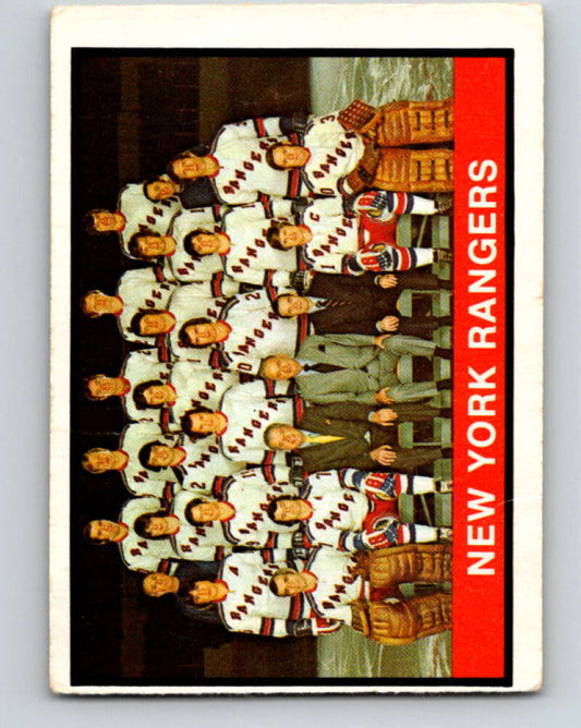 1974-75 O-Pee-Chee #370 New York Rangers TC  New York Rangers  V5087