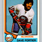 1974-75 O-Pee-Chee #382 Dave Fortier  RC Rookie New York Islanders  V5107